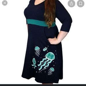 Svaha glow-in-the-dark Jellyfish Dress